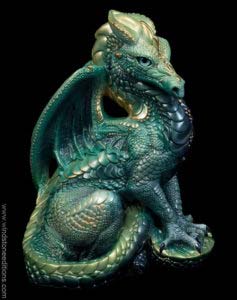 Green Bayou Male Dragon #2 by Windstone Editions
