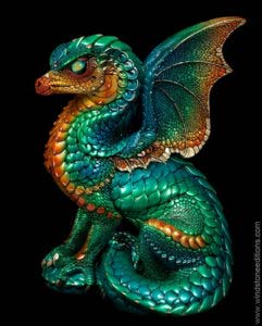 Jungle Flame Spectral Dragon by Windstone Editions