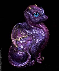 Lavender Rose Fledgling Dragon by Windstone Editions