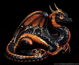 Monarch Lap Dragon by Windstone Editions
