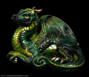 Moss Old Warrior Dragon by Windstone Editions