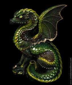 Moss Spectral Dragon by Windstone Editions