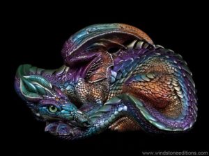 Oil Spot Mother Dragon by Windstone Editions
