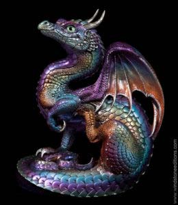 Oil Spot Scratching Dragon by Windstone Editions
