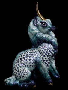 Periwinkle China Male Ki-Rin by Windstone Editions