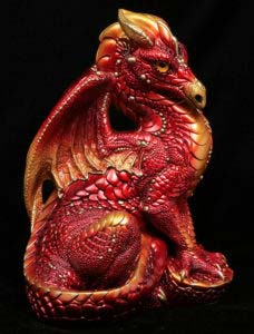 Red Fire Male Dragon by Windstone Editions