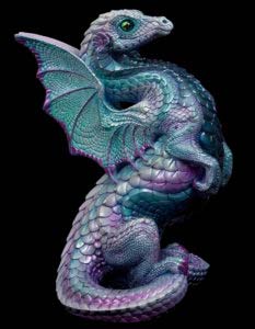 Tanzine Aura Quartz Rising Spectral Dragon #1 by Windstone Editions