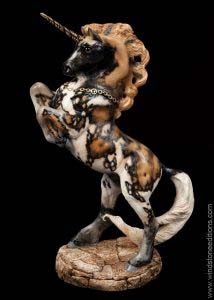 African Wild Dog Grand Unicorn #1 by Windstone Editions
