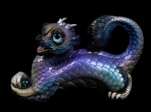 Amethyst Shadow Young Oriental Dragon by Windstone Editions