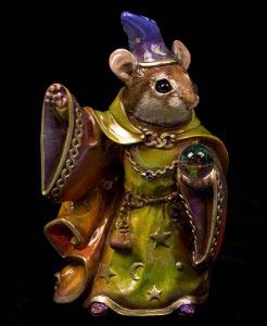 Autumn Leaf Mouse Wizard by Windstone Editions