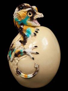 Banana Orange Camouflage Hatching Emperor Dragon by Windstone Editions