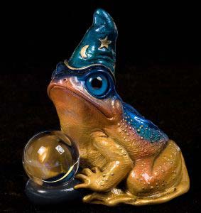 Barn Swallow Frog Wizard by Windstone Editions