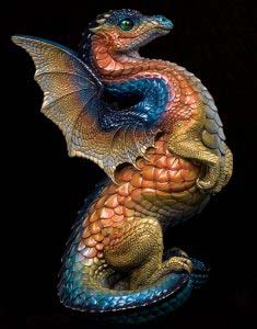 Barn Swallow Rising Spectral Dragon #2 by Windstone Editions