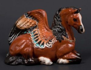 Bay Mother Pegasus by Windstone Editions