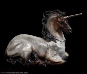 Bay Roan Mother Unicorn #1 by Windstone Editions