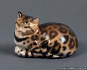 Bengal Lady Pebble Cat by Windstone Editions