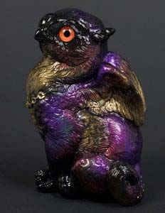 Black Autumn Sitting Griffin Chick by Windstone Editions