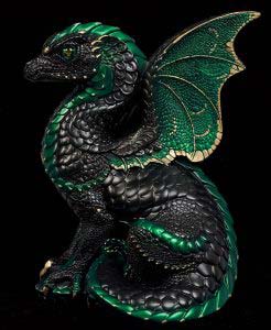 Black Emerald Spectral Dragon by Windstone Editions