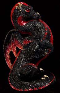 Black Ruby Emperor Dragon by Windstone Editions