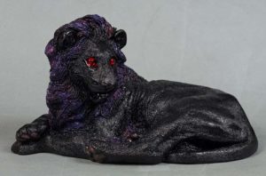 Black Violet Lion by Windstone Editions