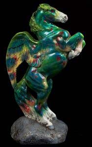 Bloodstone Male Pegasus by Windstone Editions