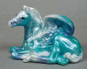 Blue Ice Baby Pegasus by Windstone Editions