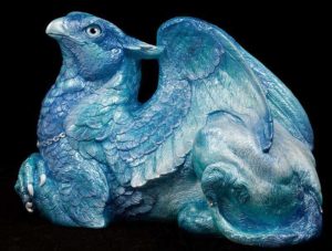 Blue Ice Female Griffin by Windstone Editions