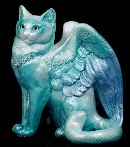 Blue Ice Flap Cat by Windstone Editions