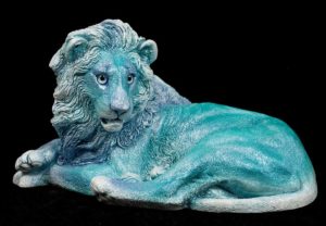 Blue Ice Lion by Windstone Editions
