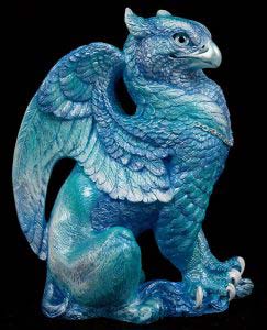 Blue Ice Male Griffin by Windstone Editions