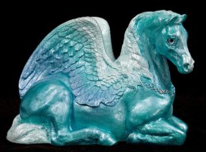 Blue Ice Mother Pegasus by Windstone Editions