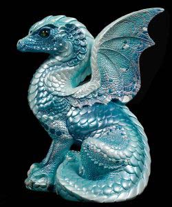 Blue Ice Spectral Dragon by Windstone Editions