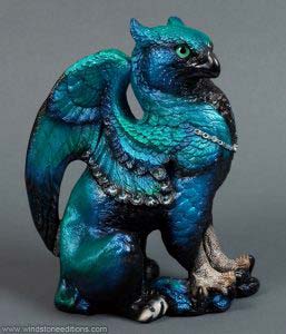 Blue Male Griffin #2 by Windstone Editions