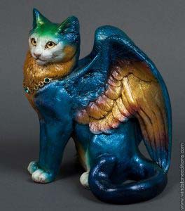 Blueberry Forest Flap Cat by Windstone Editions