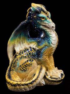 Blueberry Male Dragon by Windstone Editions