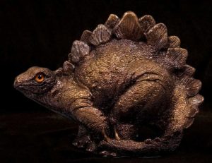 Bronze Baby Stegosaurus by Windstone Editions
