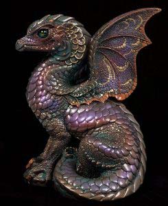 Bronze Patina Spectral Dragon by Windstone Editions