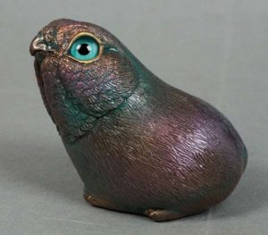 Bronze Patina Young Poad by Windstone Editions