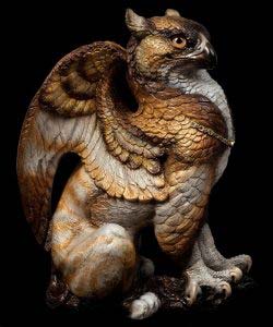 Bronze Tiger Male Griffin by Windstone Editions