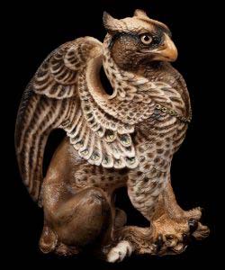 Brown Hawk Male Griffin #2 by Windstone Editions