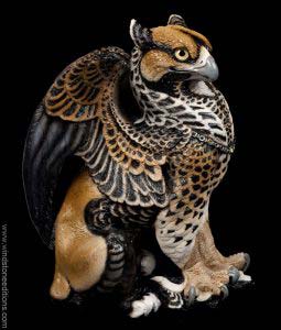 Brown Hawk Male Griffin #3 by Windstone Editions