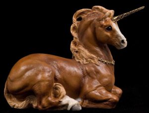 Chestnut Mother Unicorn by Windstone Editions