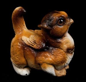 Collie Crouching Griffin Chick by Windstone Editions