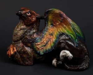 Copper Forest Female Griffin by Windstone Editions