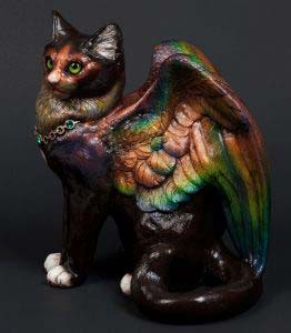 Copper Forest Flap Cat by Windstone Editions