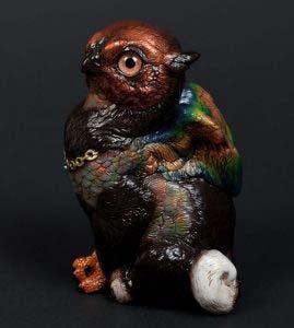 Copper Forest Sitting Griffin Chick by Windstone Editions