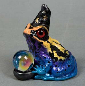 Dart Frog Wizard by Windstone Editions