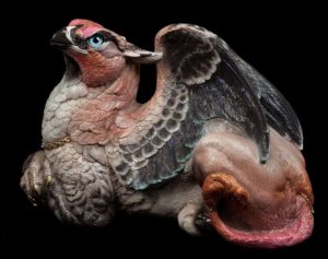 Dusty Rose Female Griffin by Windstone Editions