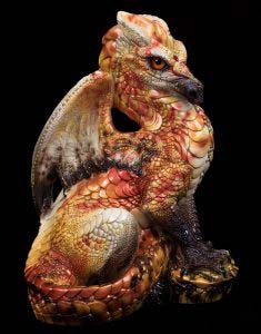 Fall Flame Male Dragon by Windstone Editions