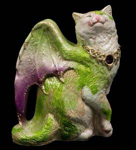 Forest Calico Small Bat-Winged Flap Cat by Windstone Editions